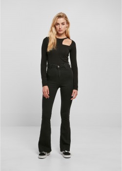 Дамски дънки в черен цвят Urban Classics Ladies Denim Pants Дамски дънки в черен цвят Urban Classics Ladies Denim Pants