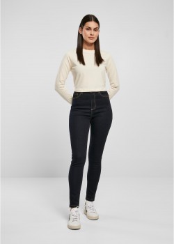 Дамски дънки в тъмносин цвят Urban Classics High Waist Skinny Jeans Дамски дънки в тъмносин цвят Urban Classics High Waist Skinny Jeans