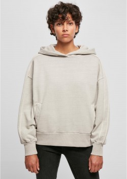 Дамски суичър с качулка в светлосив цвят Urban Classics Terry Hoody Дамски суичър с качулка в светлосив цвят Urban Classics Terry Hoody