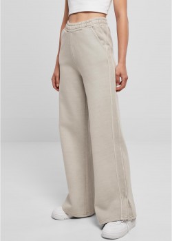 Дамски спортен панталон с широки крачоли в светлосив цвят Urban Classics Terry Pants Дамски спортен панталон с широки крачоли в светлосив цвят Urban Classics Terry Pants