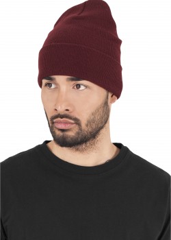 Шапка бийни в тъмночервен цвят Heavyweight Long Beanie  Шапка бийни в тъмночервен цвят Heavyweight Long Beanie