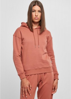 Дамски суичър в цвят праскова Urban Classics Ladies Organic Hoody Дамски суичър в цвят праскова Urban Classics Ladies Organic Hoody