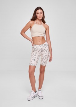 Дамски къс клин в бял цвят Urban Classics Ladies High Waist Shorts Дамски къс клин в бял цвят Urban Classics Ladies High Waist Shorts