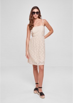Дамска рокля в светлобежов цвят Urban Classics Ladies Dress Дамска рокля в светлобежов цвят Urban Classics Ladies Dress