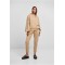 Дамски широк суичър с качулка в бежов цвят Ladies Terry Hoody