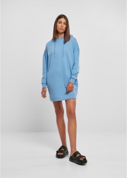 Дамска рокля с качулка в светлосин цвят Urban Classics Ladies Terry Dress Дамска рокля с качулка в светлосин цвят Urban Classics Ladies Terry Dress
