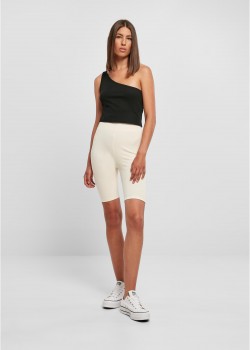 Дамски къс клин в цвят екрю Urban Classics Ladies Shorts Дамски къс клин в цвят екрю Urban Classics Ladies Shorts