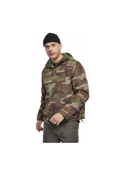 Ветровка с подплата в камуфлажен цвят Brandit woodland Ветровка с подплата в камуфлажен цвят Brandit woodland
