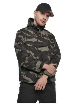 Ветровка с подплата в камуфлажен жвят Brandit darkcamo Ветровка с подплата в камуфлажен жвят Brandit darkcamo