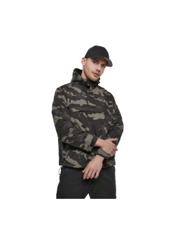Ветровка с подплата в камуфлажен жвят Brandit darkcamo Ветровка с подплата в камуфлажен жвят Brandit darkcamo