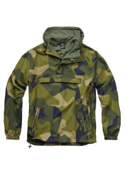 Мъжка лятна ветровка в зелен камуфлаж Brandit camo M90 Мъжка лятна ветровка в зелен камуфлаж Brandit camo M90