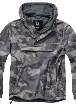 Мъжка лятна ветровка в сив камуфлажен цвят Grey Camo Мъжка лятна ветровка в сив камуфлажен цвят Grey Camo