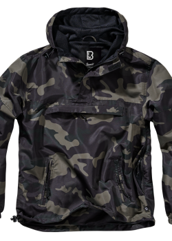 Мъжка лятна ветровка в тъмен камуфлаж Brandit darkcamo Мъжка лятна ветровка в тъмен камуфлаж Brandit darkcamo