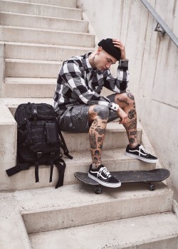 Мъжка карирана риза в бял цвят Brandit Check Shirt white/black  Мъжка карирана риза в бял цвят Brandit Check Shirt white/black