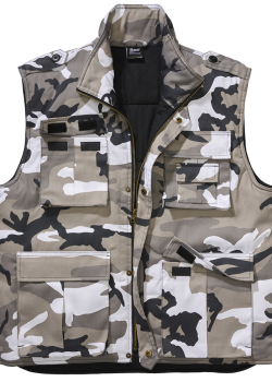 Ловна жилетка в светъл камуфлаж Brandit Ranger Vest urban Ловна жилетка в светъл камуфлаж Brandit Ranger Vest urban
