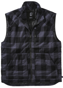 Мъжка жилетка Brandit Lumber Vest black/grey Мъжка жилетка Brandit Lumber Vest black/grey