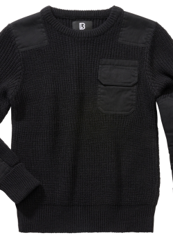 Детски пуловер в черен цвят Brandit BW  Детски пуловер в черен цвят Brandit BW
