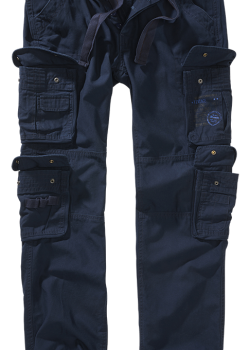 Мъжки карго панталон в тъмносин цвят Brandit Pure Slim Fit Мъжки карго панталон в тъмносин цвят Brandit Pure Slim Fit
