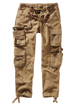 Мъжки карго панталон в бежов цвят Brandit Pure Slim Fit Мъжки карго панталон в бежов цвят Brandit Pure Slim Fit