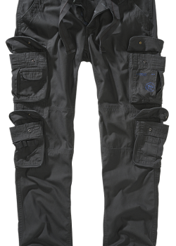 Мъжки карго панталон в цвят графит Brandit Pure Slim Fit anthracite Мъжки карго панталон в цвят графит Brandit Pure Slim Fit anthracite