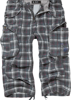Мъжки 3/4 карго панталони в тъмносиво Brandit darkgrey/purple Мъжки 3/4 карго панталони в тъмносиво Brandit darkgrey/purple