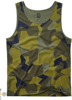 Мъжки потник в зелен камуфлаж Brandit swedish camo M90 Мъжки потник в зелен камуфлаж Brandit swedish camo M90