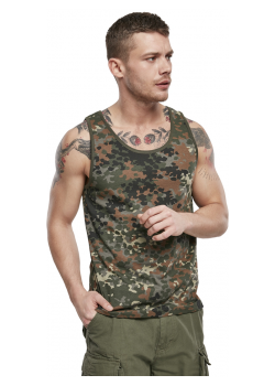 Мъжки потник в зелен камуфлаж Brandit flecktarn Мъжки потник в зелен камуфлаж Brandit flecktarn