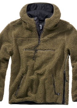 Мъжко пухкаво яке в цвят маслина Brandit Worker Pullover Мъжко пухкаво яке в цвят маслина Brandit Worker Pullover