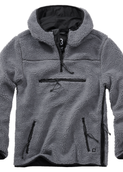 Мъжко пухкаво яке в сив цвят Brandit Worker Pullover Мъжко пухкаво яке в сив цвят Brandit Worker Pullover