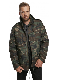 Мъжко премиум яке в камуфлаж Brandit M65 woodland Мъжко премиум яке в камуфлаж Brandit M65 woodland