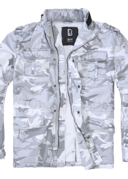 Мъжко зимно яке в бял камуфлаж Brandit Britannia blizzard camo Мъжко зимно яке в бял камуфлаж Brandit Britannia blizzard camo