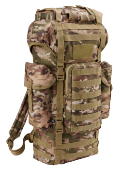 Туристическа раница в камуфлаж 66 л. Brandit Combat Molle tactical camo Туристическа раница в камуфлаж 66 л. Brandit Combat Molle tactical camo
