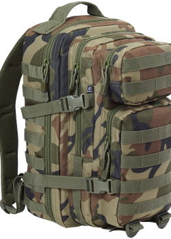 Туристическа раница в горски камуфлаж 25 л. Brandit US Cooper woodland Туристическа раница в горски камуфлаж 25 л. Brandit US Cooper woodland