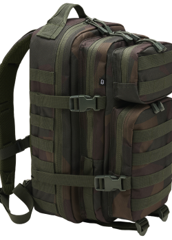Туристическа раница в камуфлаж 25 л. Brandit US Cooper dark woodland Туристическа раница в камуфлаж 25 л. Brandit US Cooper dark woodland
