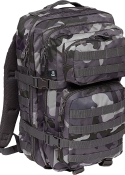 Туристическа раница в тъмен камуфлаж 40 л. Brandit US Cooper Large Туристическа раница в тъмен камуфлаж 40 л. Brandit US Cooper Large