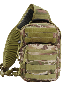 Функционална чанта в тактически камуфлаж Brandit US Cooper Sling Pack Medium Функционална чанта в тактически камуфлаж Brandit US Cooper Sling Pack Medium