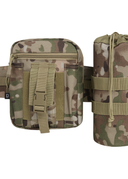 Колан чанта с държач за бутилка камуфлаж Brandit tactical camo Колан чанта с държач за бутилка камуфлаж Brandit tactical camo