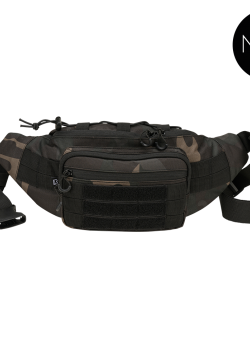 Чанта за кръста тъмен камуфлаж Brandit Molle Чанта за кръста тъмен камуфлаж Brandit Molle