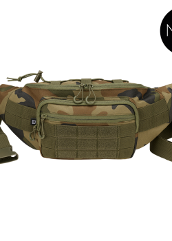 Чанта за кръста камуфлаж Brandit Molle woodland Чанта за кръста камуфлаж Brandit Molle woodland