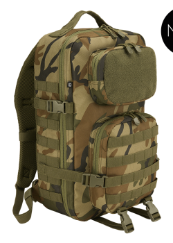 Туристическа раница камуфлаж Brandit US Cooper Patch Large woodland Туристическа раница камуфлаж Brandit US Cooper Patch Large woodland