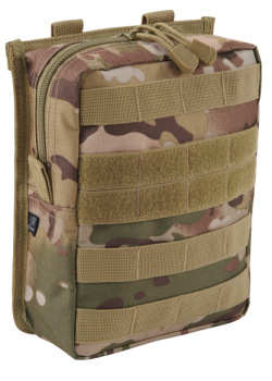 Функционален несесер в камуфлажен цвят Molle Pouch Cross tactical camo Функционален несесер в камуфлажен цвят Molle Pouch Cross tactical camo