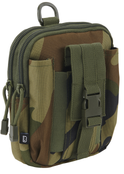 Функционална мини чанта в камуфлажен цвят Molle woodland Функционална мини чанта в камуфлажен цвят Molle woodland