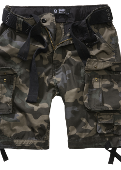 Мъжки къси карго панталони в камуфлажен цвят Savage Ripstop darkcamo Мъжки къси карго панталони в камуфлажен цвят Savage Ripstop darkcamo
