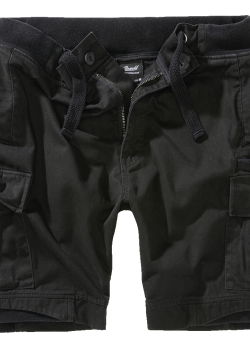 Мъжки къси карго панталони в черен цвят Packham Vintage Мъжки къси карго панталони в черен цвят Packham Vintage
