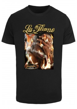Мъжка тениска в черен цвят Mister Tee La Flame Мъжка тениска в черен цвят Mister Tee La Flame