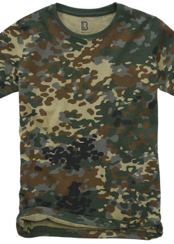 Детска тениска в камуфлажен десен Brandit flecktarn Детска тениска в камуфлажен десен Brandit flecktarn