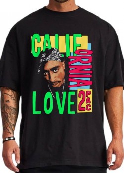 Тениска Oversize 2Pac Cali Love Тениска Oversize 2Pac Cali Love