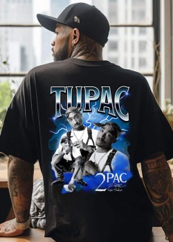 Тениска Oversize 2Pac All Eyez On Me PhotoShoot Тениска Oversize 2Pac All Eyez On Me PhotoShoot