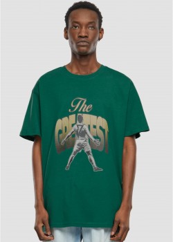 Мъжка тениска в зелен цвят Mister Tee Greatest Heavy Oversize Мъжка тениска в зелен цвят Mister Tee Greatest Heavy Oversize