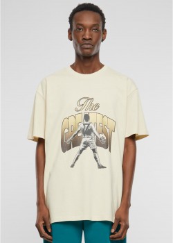Мъжка тениска в цвят пясък Mister Tee Greatest Heavy Oversize  Мъжка тениска в цвят пясък Mister Tee Greatest Heavy Oversize